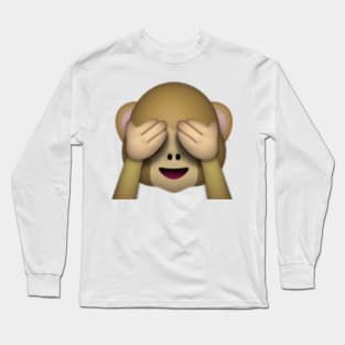 see no evil monkey Long Sleeve T-Shirt